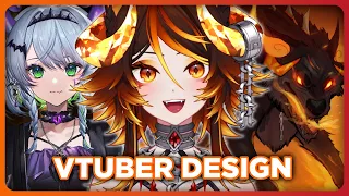 What Inspired Sinder's Demon VTuber Model Design?