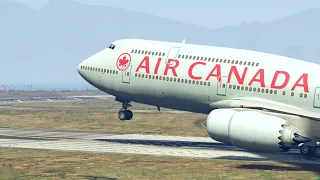 Plane spotting at LSIA feat. Boeing 747 -- GTA 5