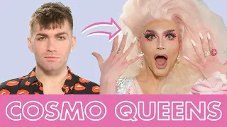 RuPaul's Drag Race Season 13 Contestant Rosé's Stunning Pink Makeup Tutorial | Cosmo Queens