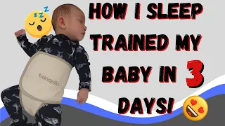How I sleep trained my baby in 3 days | Cry it out method