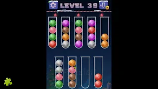 Color Ball Sort Puzzle - Level 39 | Color Puzzle Game Solution | Sonatgame