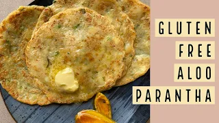 Gluten Free Aloo Parantha | Gluten Free Recipe | Vrat Parantha | Sattvik Parantha| No Onion Parantha