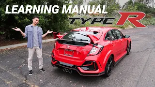 Learning How to Drive Stick in a Honda Civic Type R