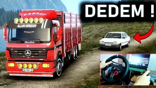 DEDEMİN KAMYONUNU KAÇIRDIM BROADWAY İLE KOVALADI ! ETS 2 MP MOD