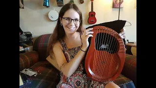 Unboxing the Aklot 16 String Lyre