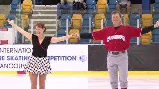 Barkley-Squires - Adult Pair Artistic Skating -  2016 Adult Figure Skating Vancouver