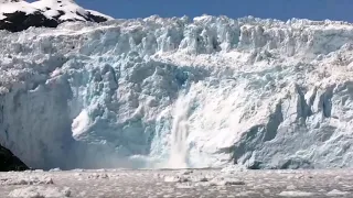 Holgate Glacier Calving Event