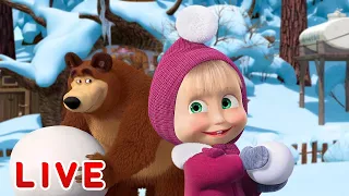 Masha e o Urso - Animações de inverno ⛄ Todos os episódios em sequência 🎬