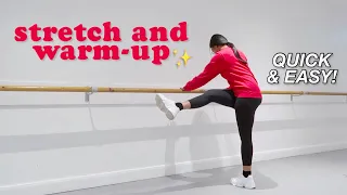 stretch and warm-up routine for *LEARNING K-POP DANCES* 🤸🏽‍♀️🍉✨