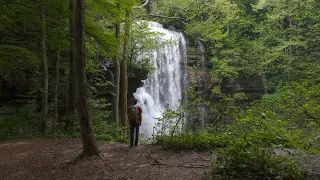 Hiking to Virgin Falls in Tennessee