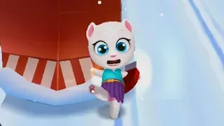 БЕЗУМНАЯ АНДЖЕЛА! ГОВОРЯЩАЯ КОШКА АНДЖЕЛА - TALKING ANGELA ВЫТВОРЯЕТ ЧТО ХОЧЕТ! СУПЕР ЧЕЛЛЕНДЖ #2