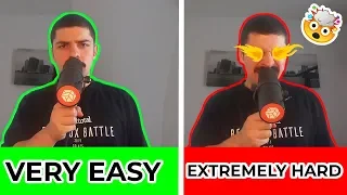 Beatbox Skills: from VERY EASY to EXTREMELY HARD