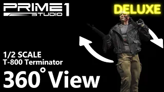 T-800 Terminator Deluxe Version (Terminator) 360°View - Prime1Studio