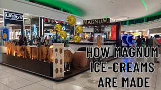 How Magnum Ice-Creams are Made at Packages Mall? | Customize Ice Cream