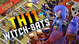 Easiest TH11 Attack Strategy ! Best Witch Army for War in Clash of Clans-COC