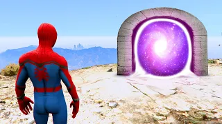 Spider-Man Found Secret Portals in GTA 5 (Insane!) Part3