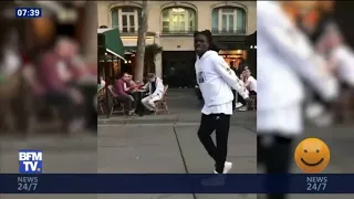 Grâce à son moonwalk, ce jeune Français est devenu (en une semaine) une star des réseaux sociaux