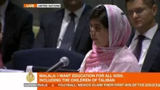 Malala Yousafzai's address to the UN