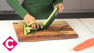 How to make vegetable ribbons