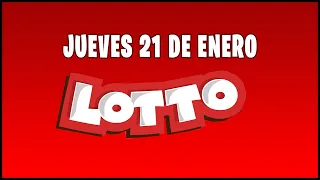 Resultado del sorteo Lotto de Ecuador del Jueves 21 de Enero de 2021