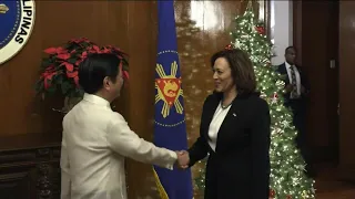 VP Harris meets Philippines President Marcos in effort to boost ties | AFP