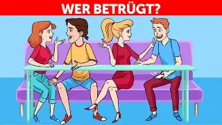 WER BETRÜGT? 24 LIEBESRÄTSEL UND LOGIKRÄTSEL, DIE DIR DEN KOPF VERDREHEN!