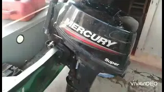 como instalar motor de popa no barco, dicas sobre motor mercury 15