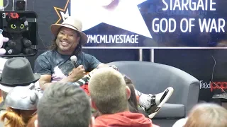 Christopher Judge Teasing Stargate Announcement Manchester Comic Con 2018 Part 1