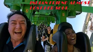 Gold Reef City Theme Park Vlog, Our friend was so scared, terrifying roller coaster rides.