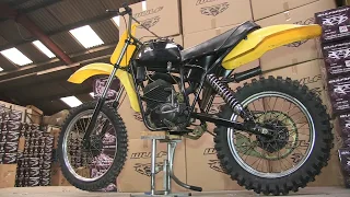 Classic Dirt Bikes "Russian Built 1992 Minsk/Motovelo 125"