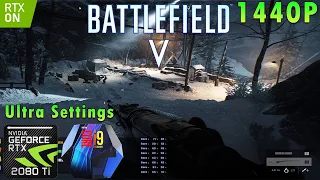 Battlefield 5 1440p | RAY TRACING | Ultra Settings | RTX 2080 Ti | i9 9900k 5GHz