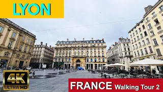 🇫🇷  LYON, France Walking Tour Part 2  4K 60fps UHD