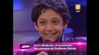 Hijo peruano de Guillermo Dávila recibió sorpresas en 'Al Aire'