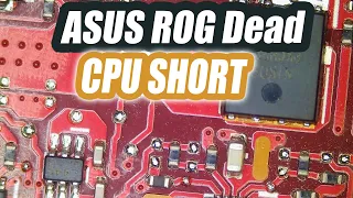 Asus ROG Laptop not turning on. Sometimes It's just the CPU.
