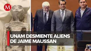 "No hay evidencia de vida extraterrestre", confirma la UNAM tras del foro de Maussan en San Lázaro