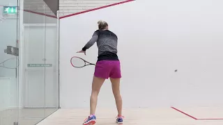 Squash tips: Two wall boast technique!