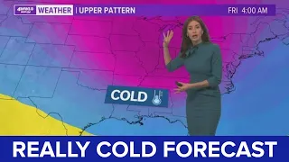 A blast of frigid Arctic air will arrive in New Orleans before Christmas