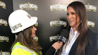 WWE STEPHANIE MCMAHON Talks Wrestlemania 37, Favorite Triple H Entrance + MORE! (INTERVIEW)