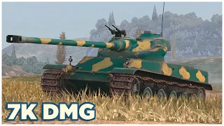 AMX 50 100 • 7K DMG • 4 KILLS • WoT Blitz