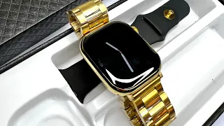 GS8 Pro Max Smart Watch Series 8 24K Gold Edition 😍🔥