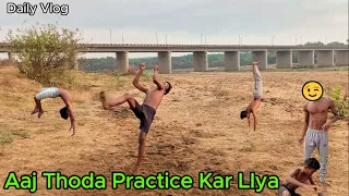 Aaj Kiya Flip Ka Practice or Ban Gaya mera vlog 👍👍👍😀😀😉#youtube