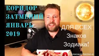 ЯНВАРСКИЕ ГОРОСКОПЫ  2019 для ВСЕХ Знаков Зодиака!