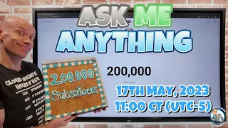 200K Ask Me Anything YouTube Live Stream