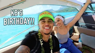 GOING ON A TRIP TO BORA BORA FOR KB'S BIRTHDAY!! 🏝