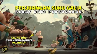 SUKU GALIA! SUKU TER-BARBAR DI JAMAN ROMAWI! || Alur Cerita FIlm ASTERIX: THE MANSION OF GODS (2014)