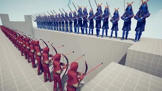 ARCHER ARMY vs UNITS ARMY PART 2 | Totally Accurate Battle Simulator TABS