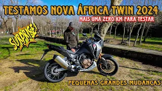 AFRICA TWIN ADVENTURE SPORTS MODEL 2024 (TEST DRIVE)