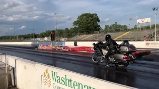 Honda goldwing 1/4 mile