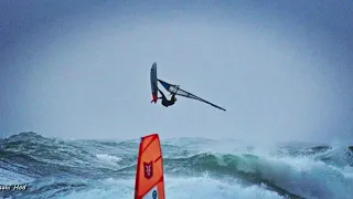 Israel - Winter - Bat Galim storm wave riding