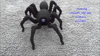 T8 the Bio Inspired 3D Printed Spider Octopod Robot   LATEST BREAKİNG NEWS !